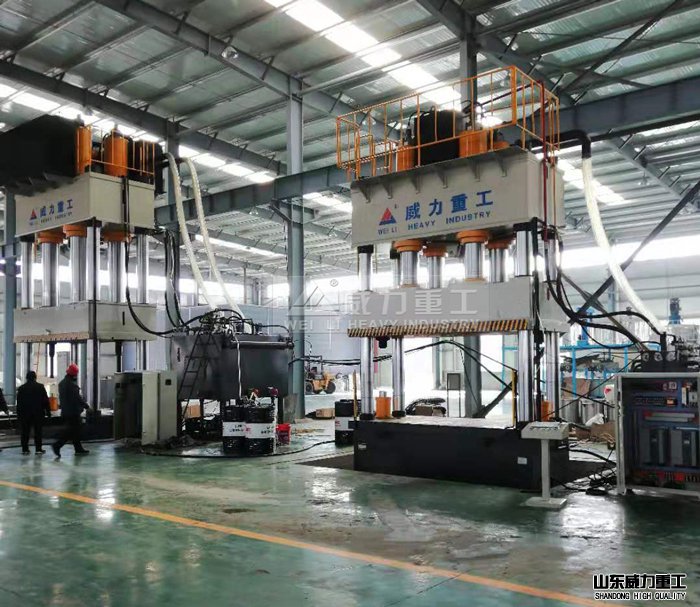 生产化粪池客户使用1000吨2000吨压力机